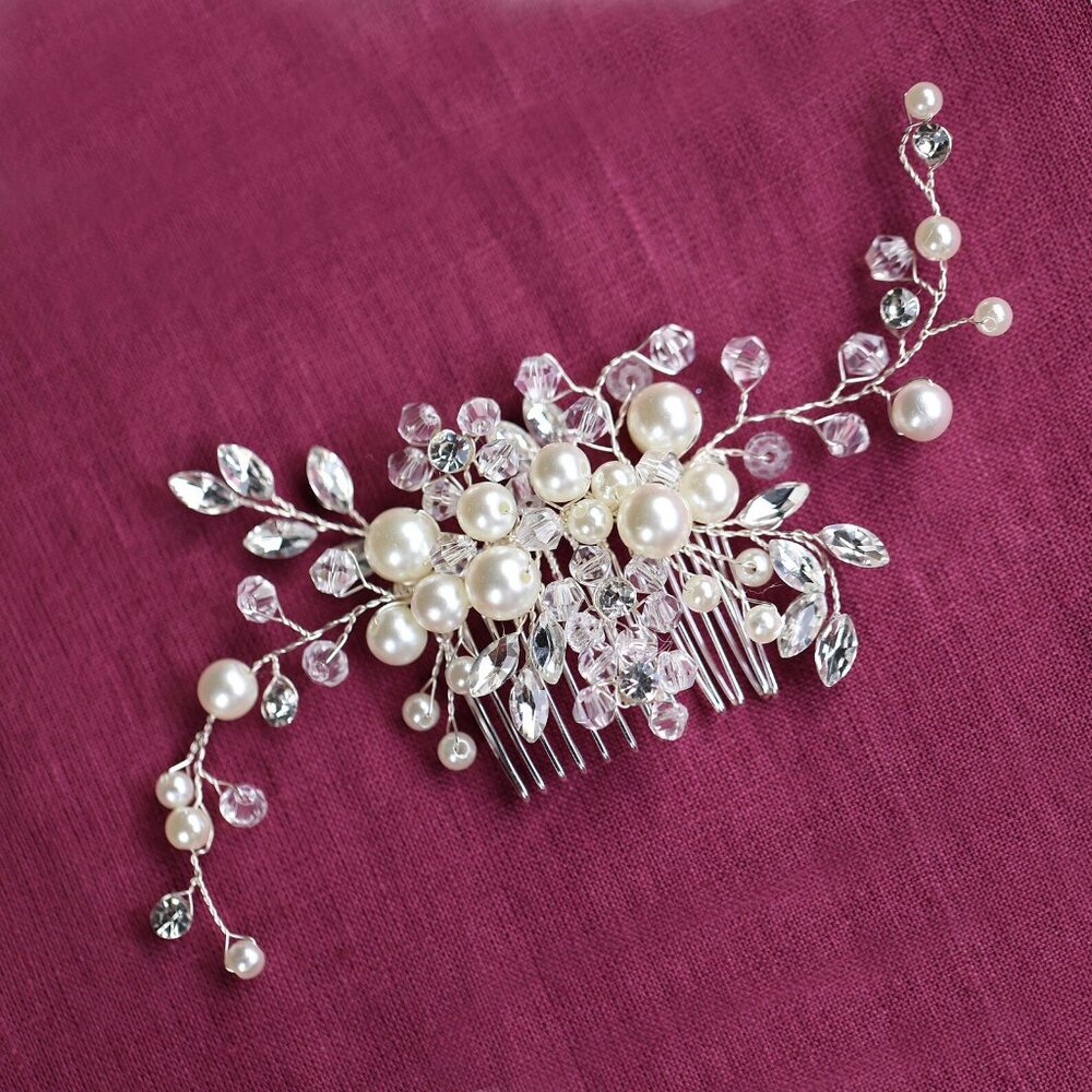 Princess Tiara Wedding Tiaras for Bride, Quinceanera Crown